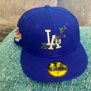 LA Dodgers Christmas Themed Flatbrim